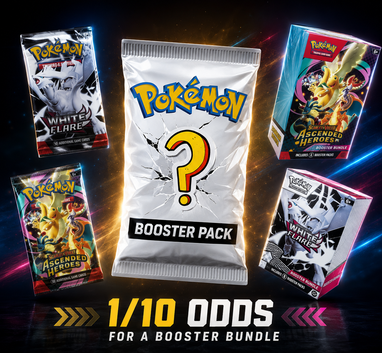 Victory Vault Mystery Pack Pokemon Edition Series 1